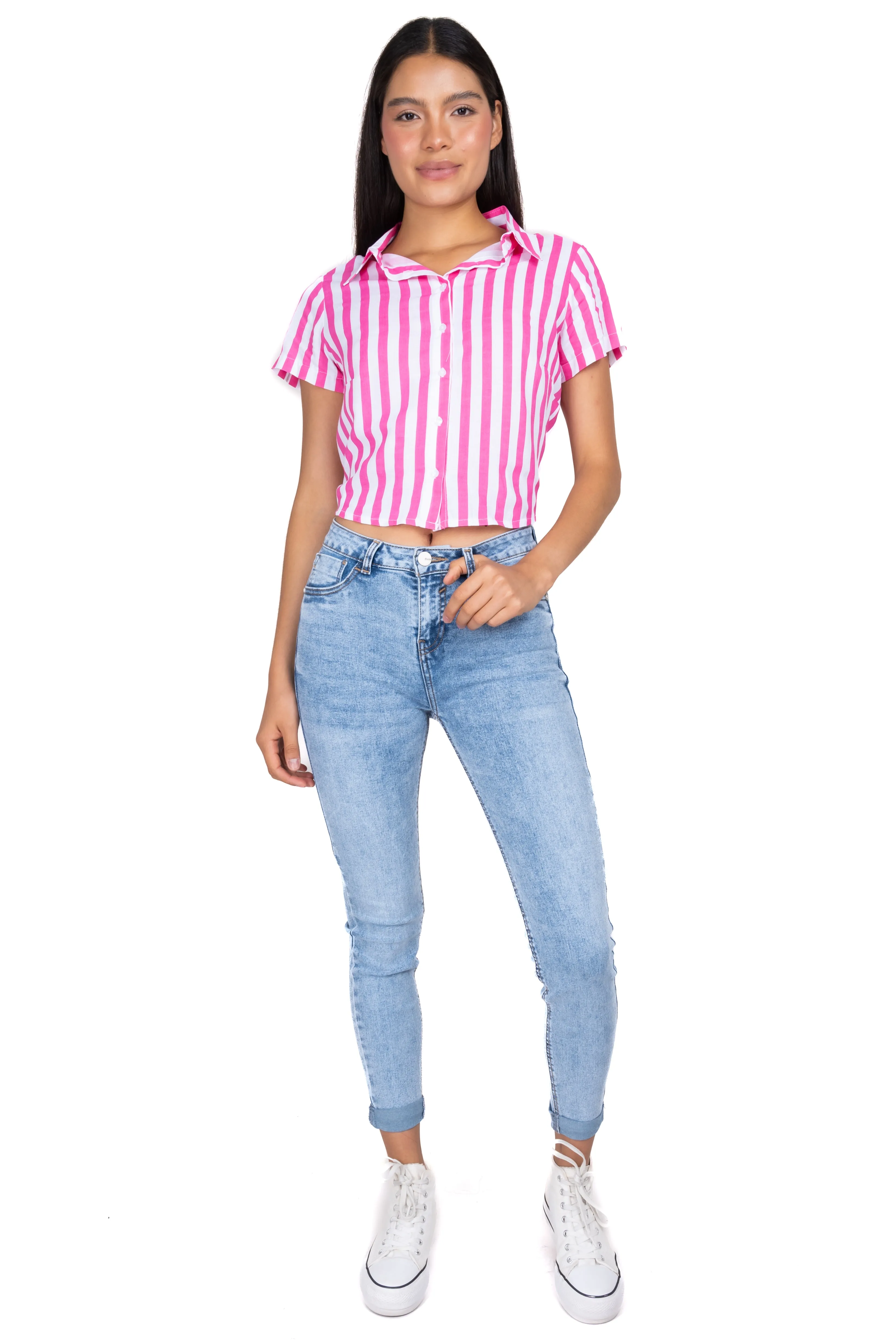 Jeans cintura media dobladillo sold by Shasa product image thumbnail 2