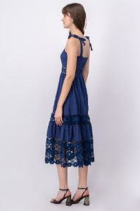 Vestido midi encaje corazón sold by Shasa
