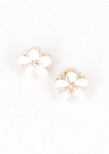 Set 2 pincitas metálicas flor sold by Shasa