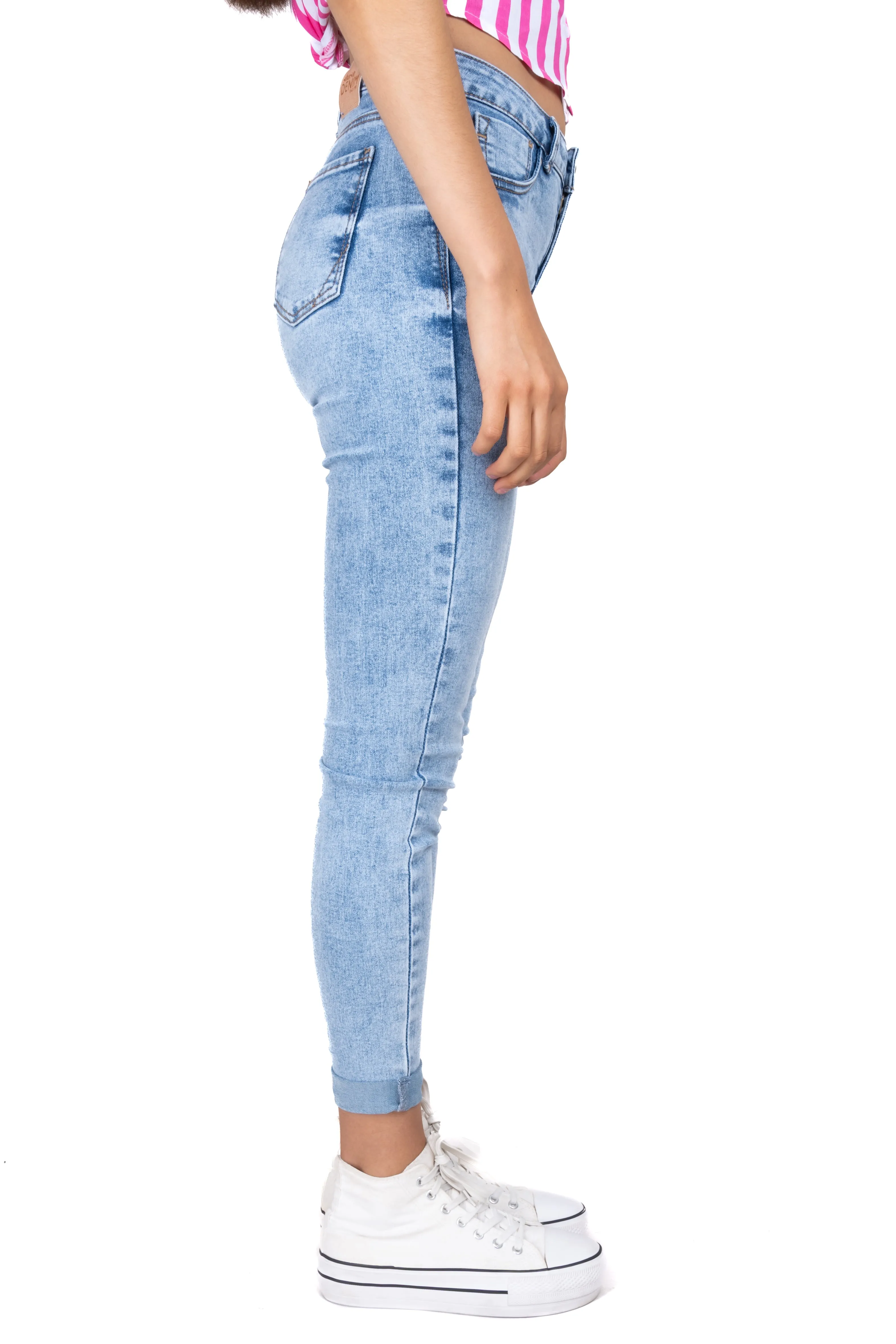 Jeans cintura media dobladillo sold by Shasa product image thumbnail 3