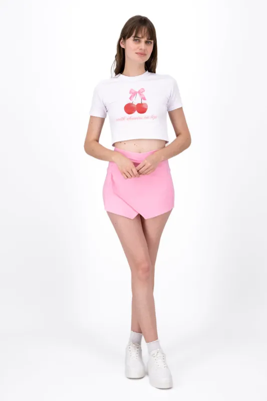 Falda Short Cruzada sold by Shasa