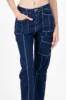 Jeans contraste costuras sold by Shasa