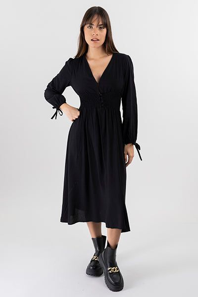 Vestido maxi botones delanteros sold by Shasa product image thumbnail 2