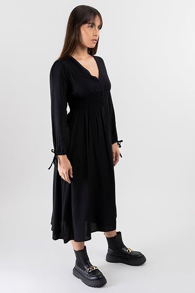 Vestido maxi botones delanteros sold by Shasa product image thumbnail 3