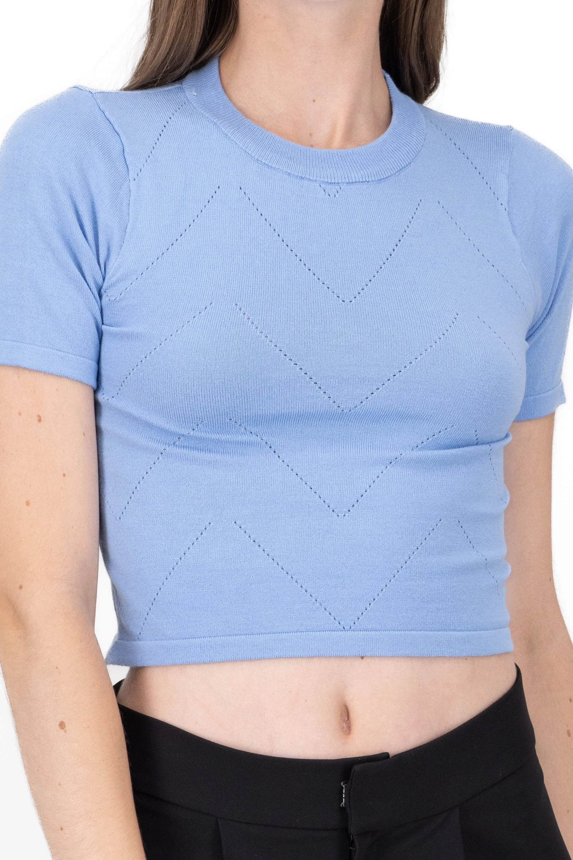 Top tejido liso manga corta sold by Shasa product image thumbnail 5