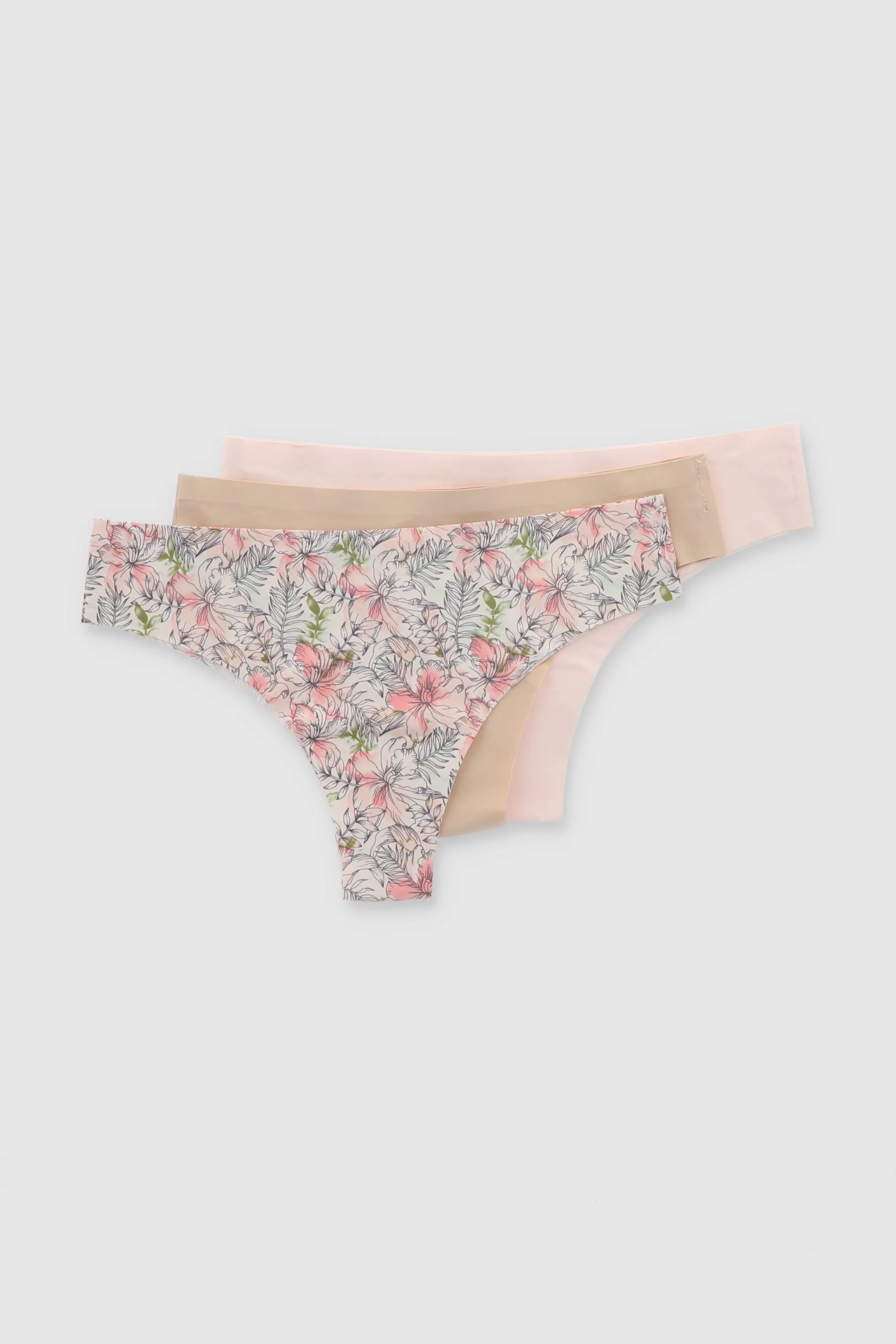 Set de 3 tangas corte seamless sold by Shasa