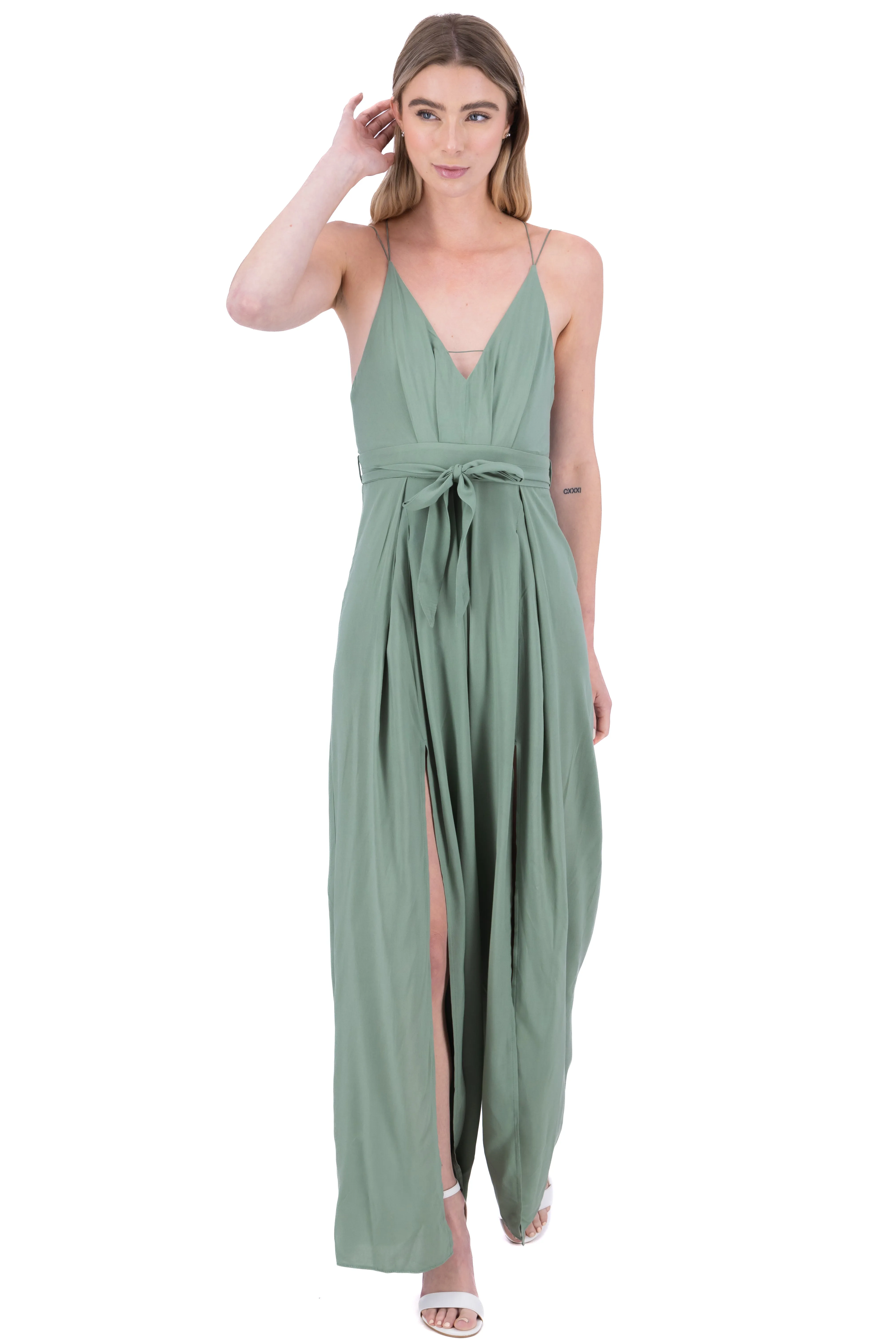 Jumpsuit Abertura Cinturón sold by Shasa