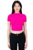 Top rib con cuello altoy manga corta sold by Shasa