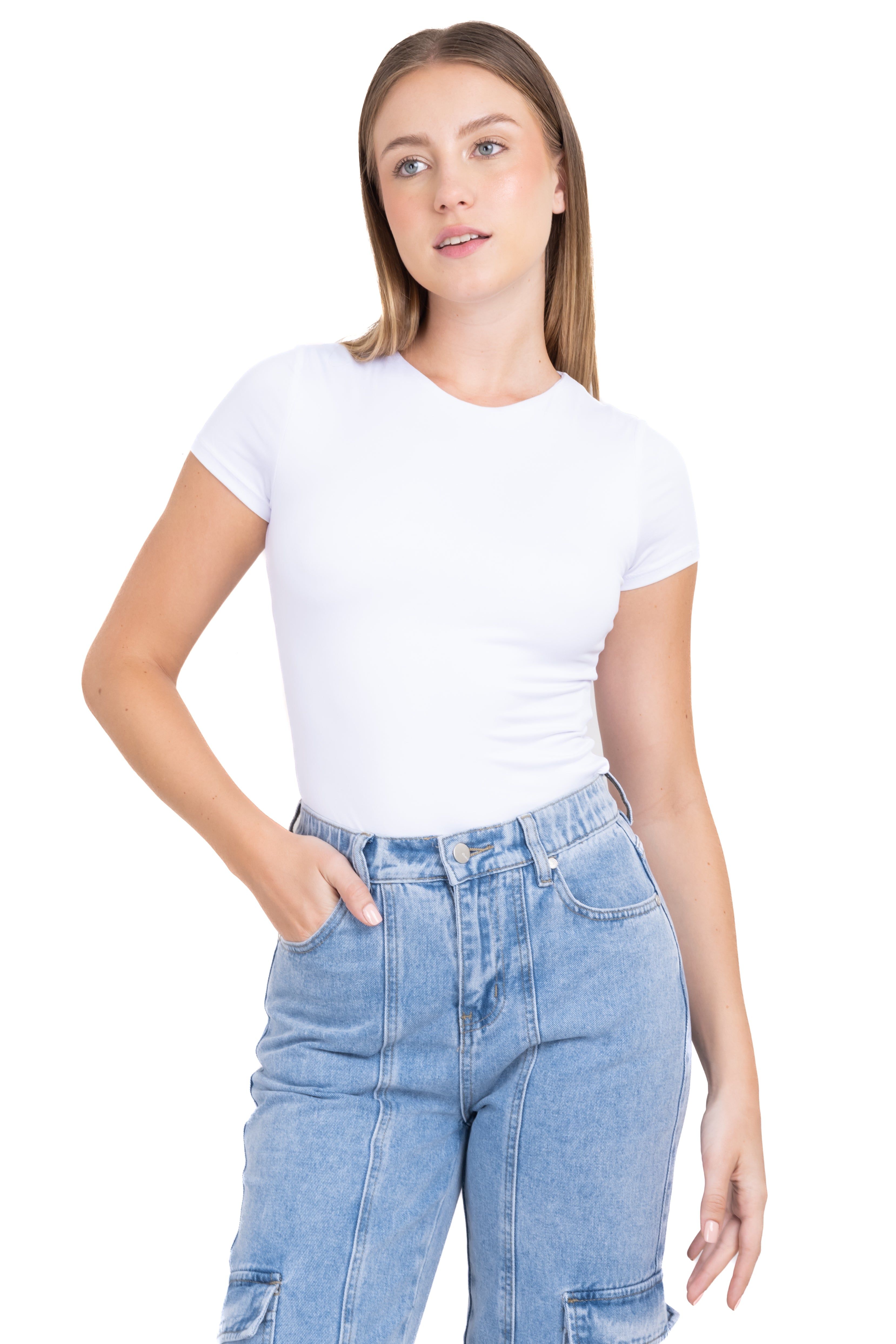 Bodysuit liso manga corta sold by Shasa product image thumbnail 2