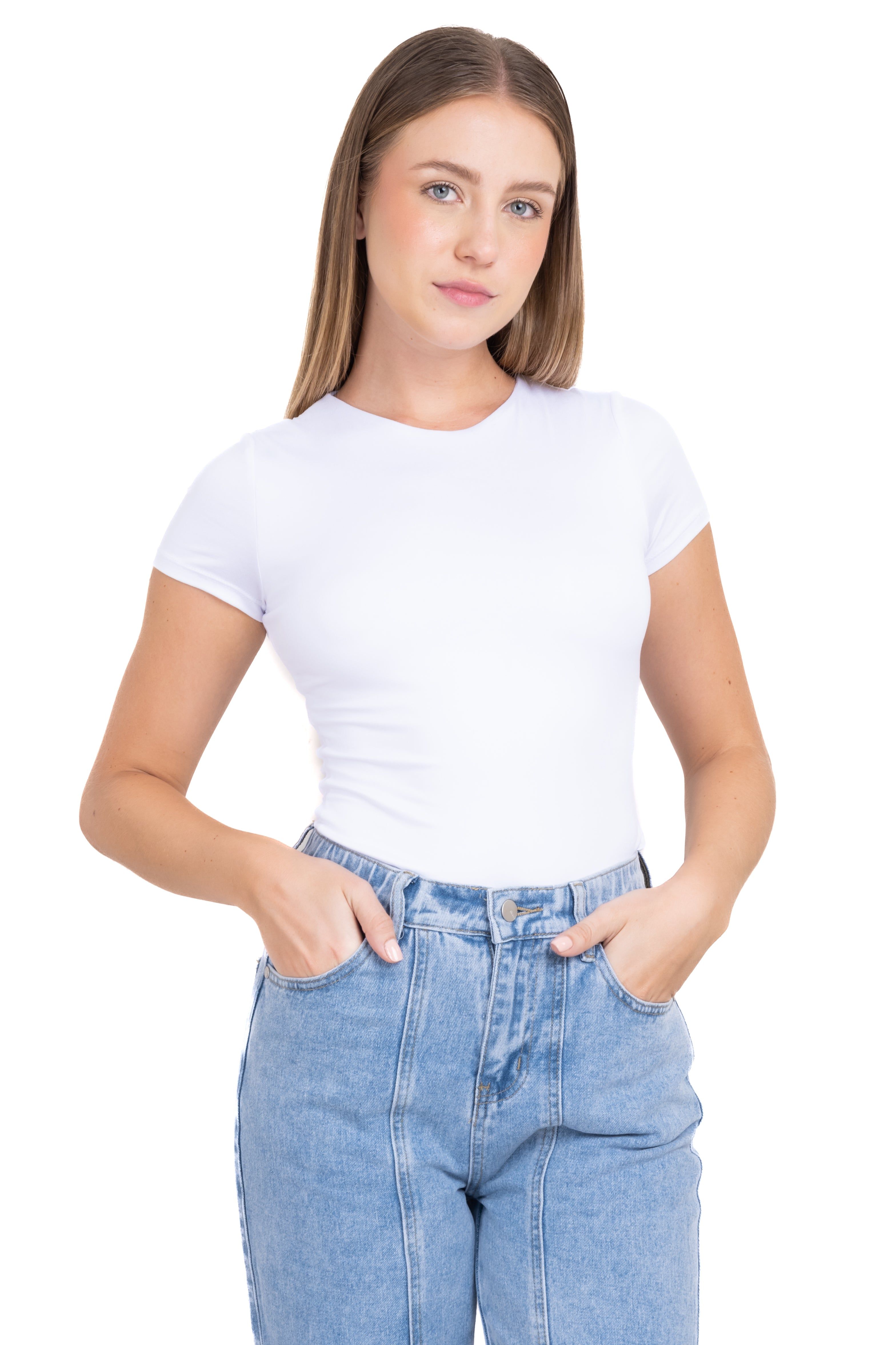 Bodysuit liso manga corta sold by Shasa