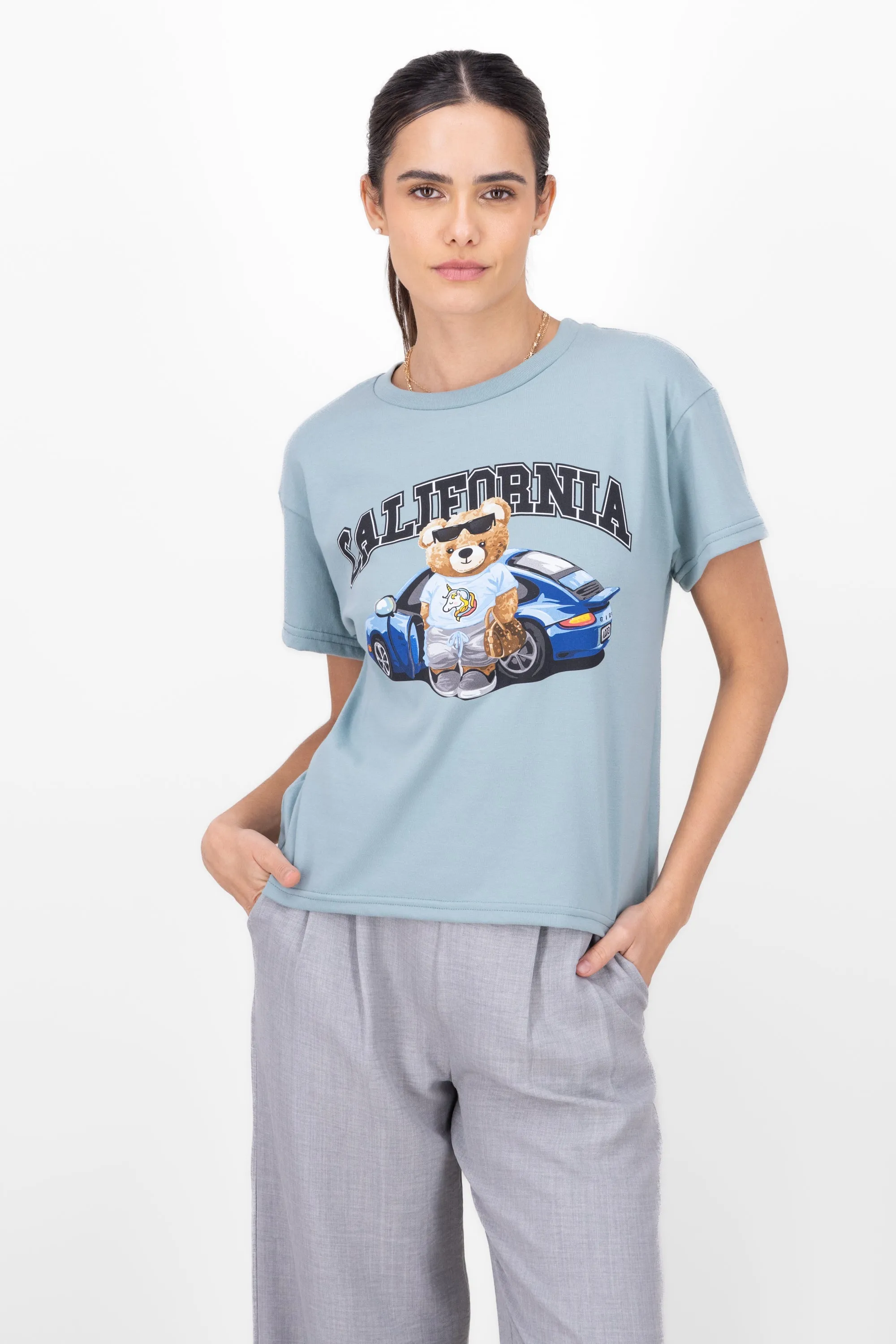 Playera osito California sold by Shasa