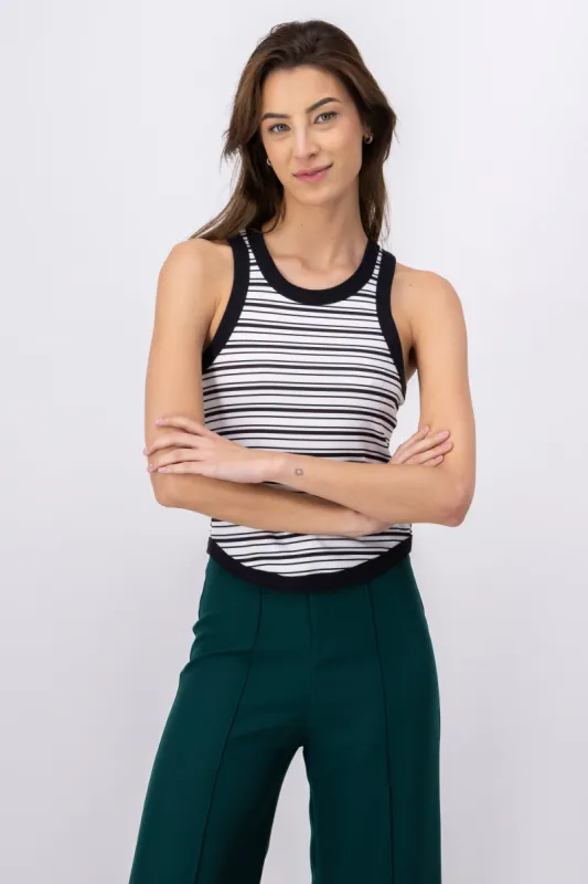 Tank top sin mangas rayas bicolor Hypsters sold by Shasa