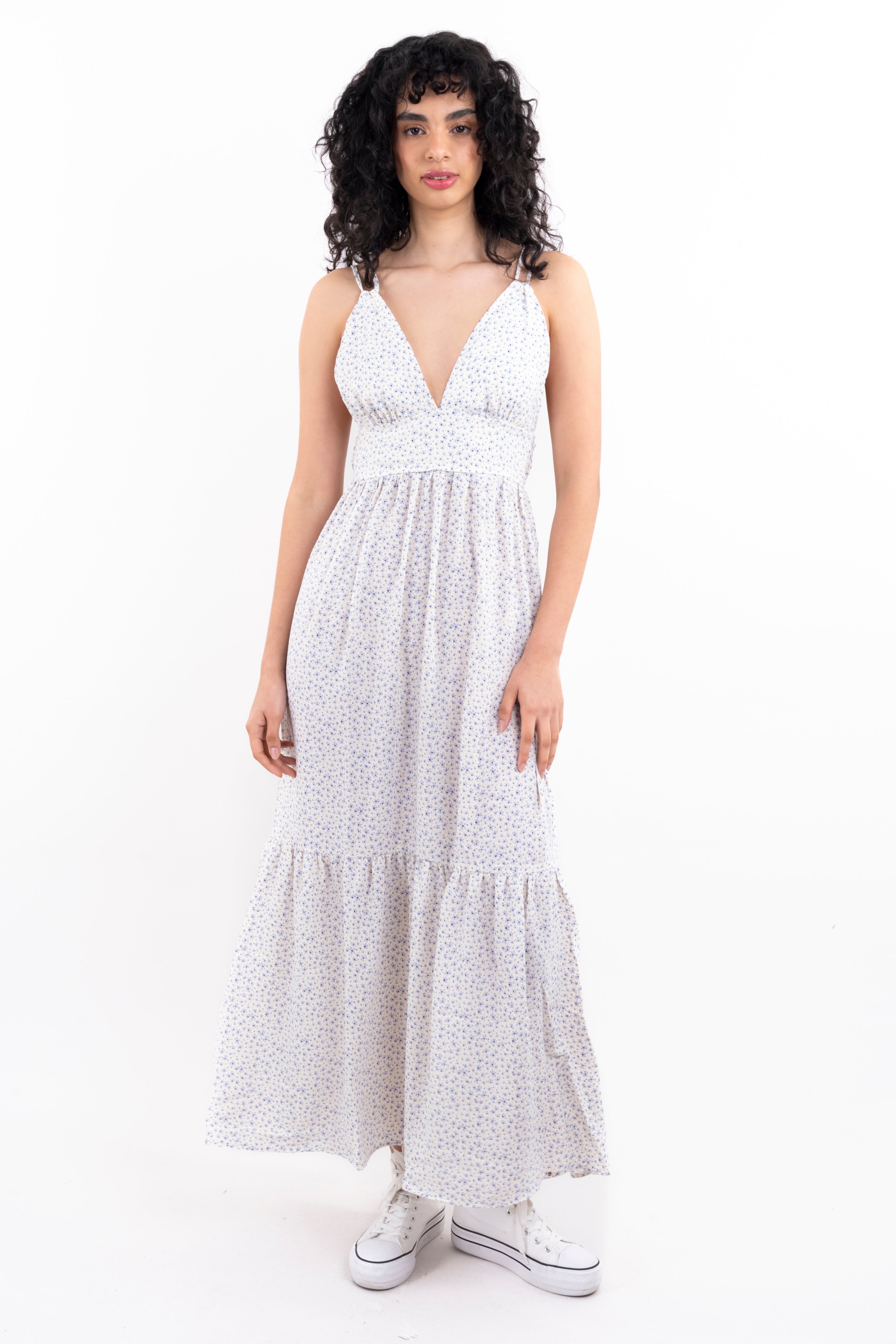 Vestido maxi flores mini sold by Shasa product image thumbnail 2