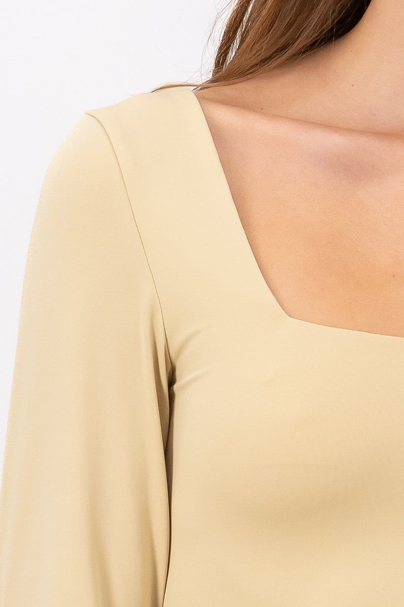 Body manga larga escote cuadrado sold by Shasa product image thumbnail 5