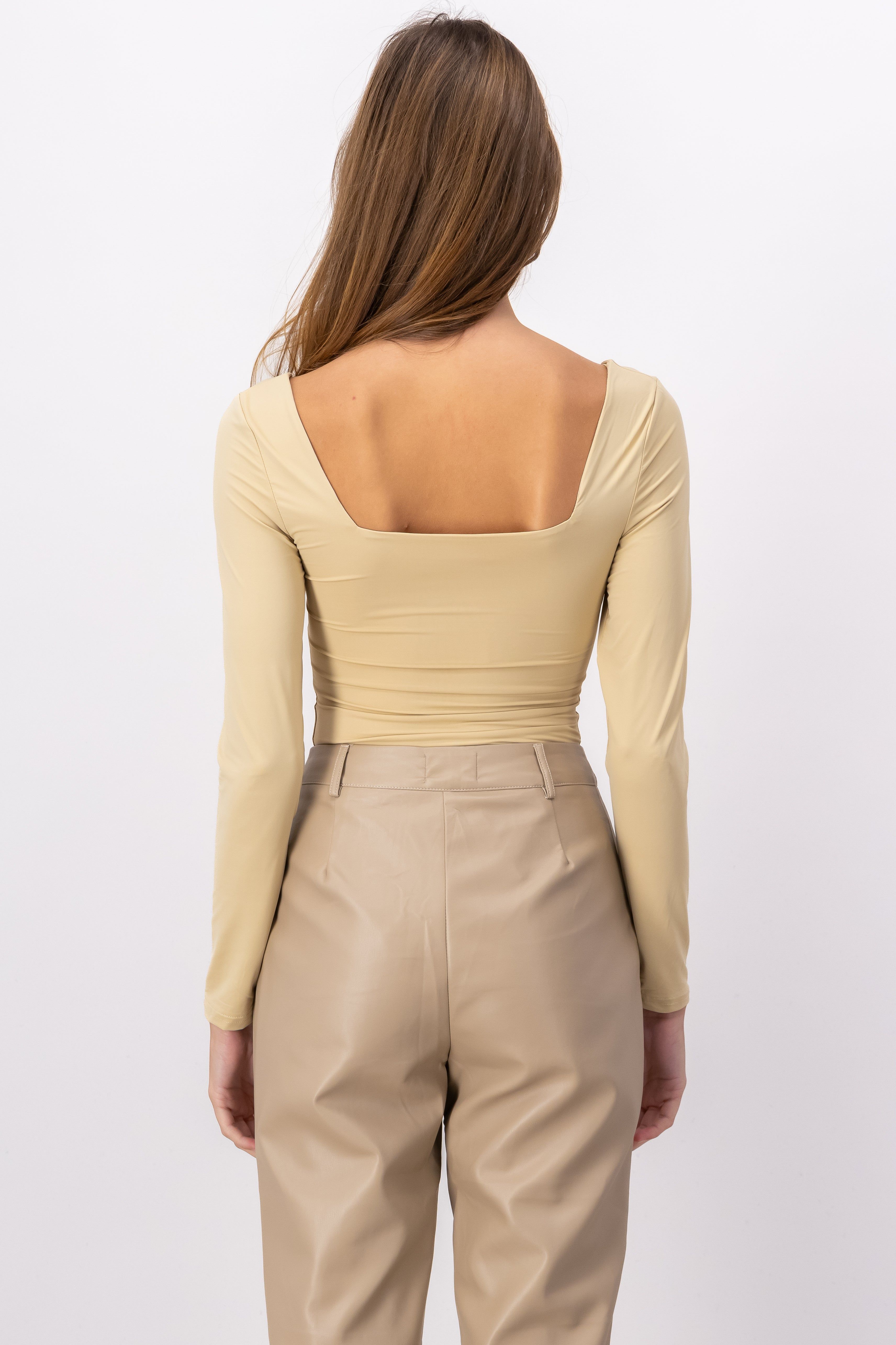 Body manga larga escote cuadrado sold by Shasa product image thumbnail 4