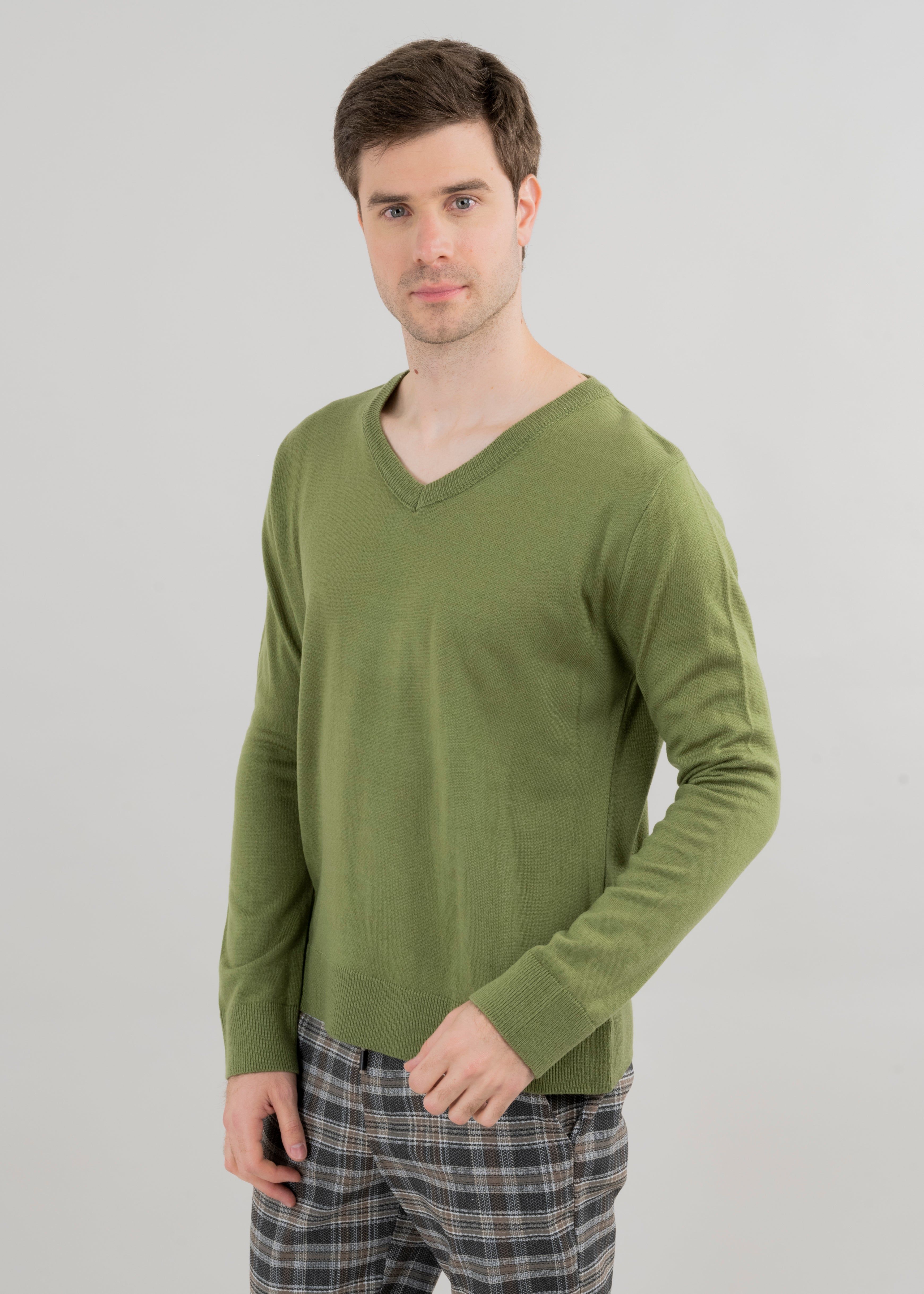 Suéter Acanalado Cuello V sold by Shasa