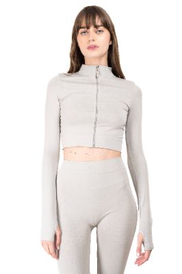 Sudadera crop seamless puños sold by Shasa