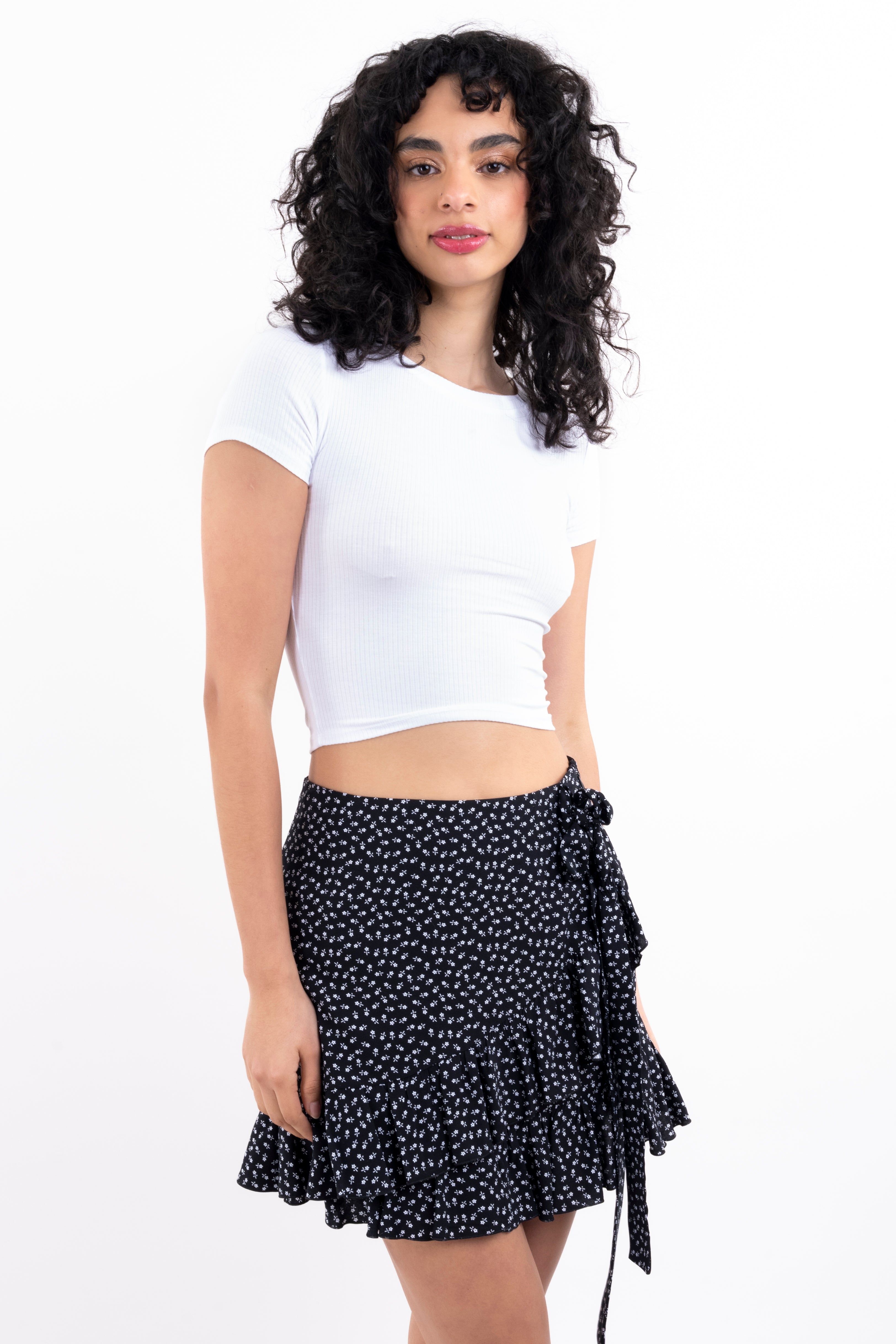 Top acanalado liso manga corta sold by Shasa product image thumbnail 2