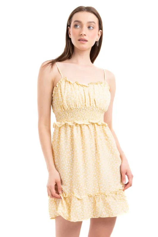 Vestido mini detalle olanes sold by Shasa