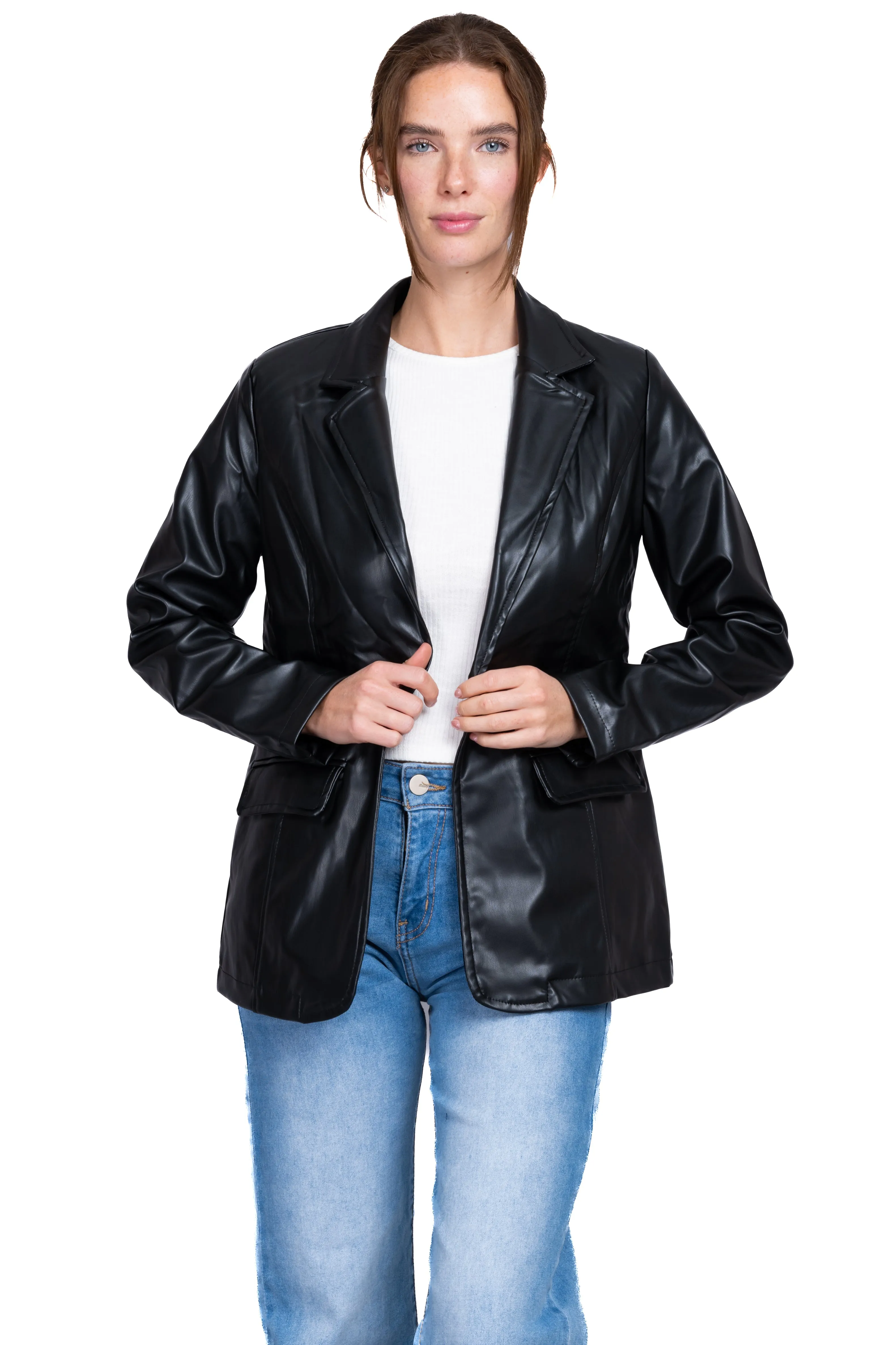 Saco efecto piel sold by Shasa