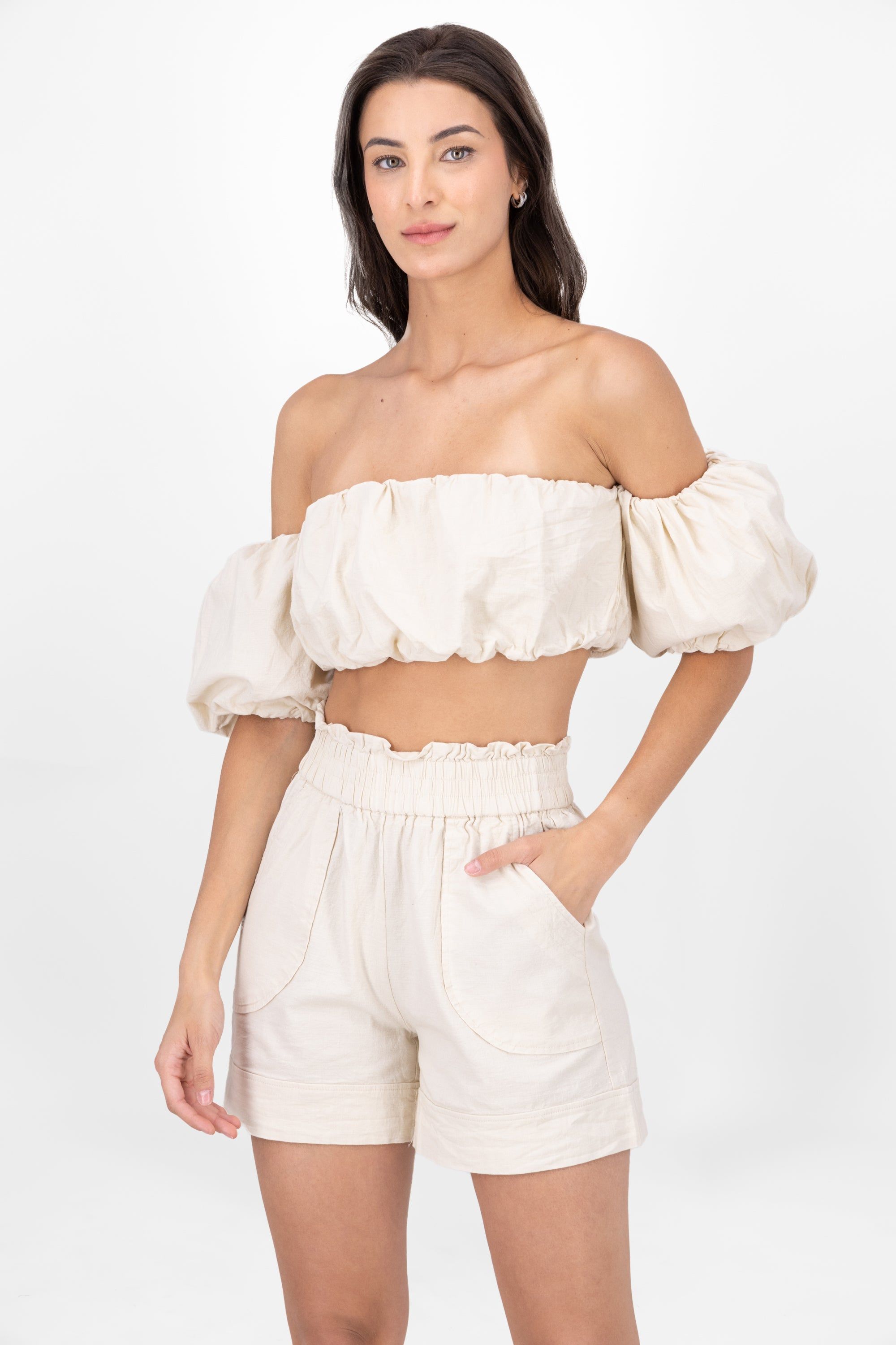 Top Liso Frunces Detalle Manga sold by Shasa product image thumbnail 2