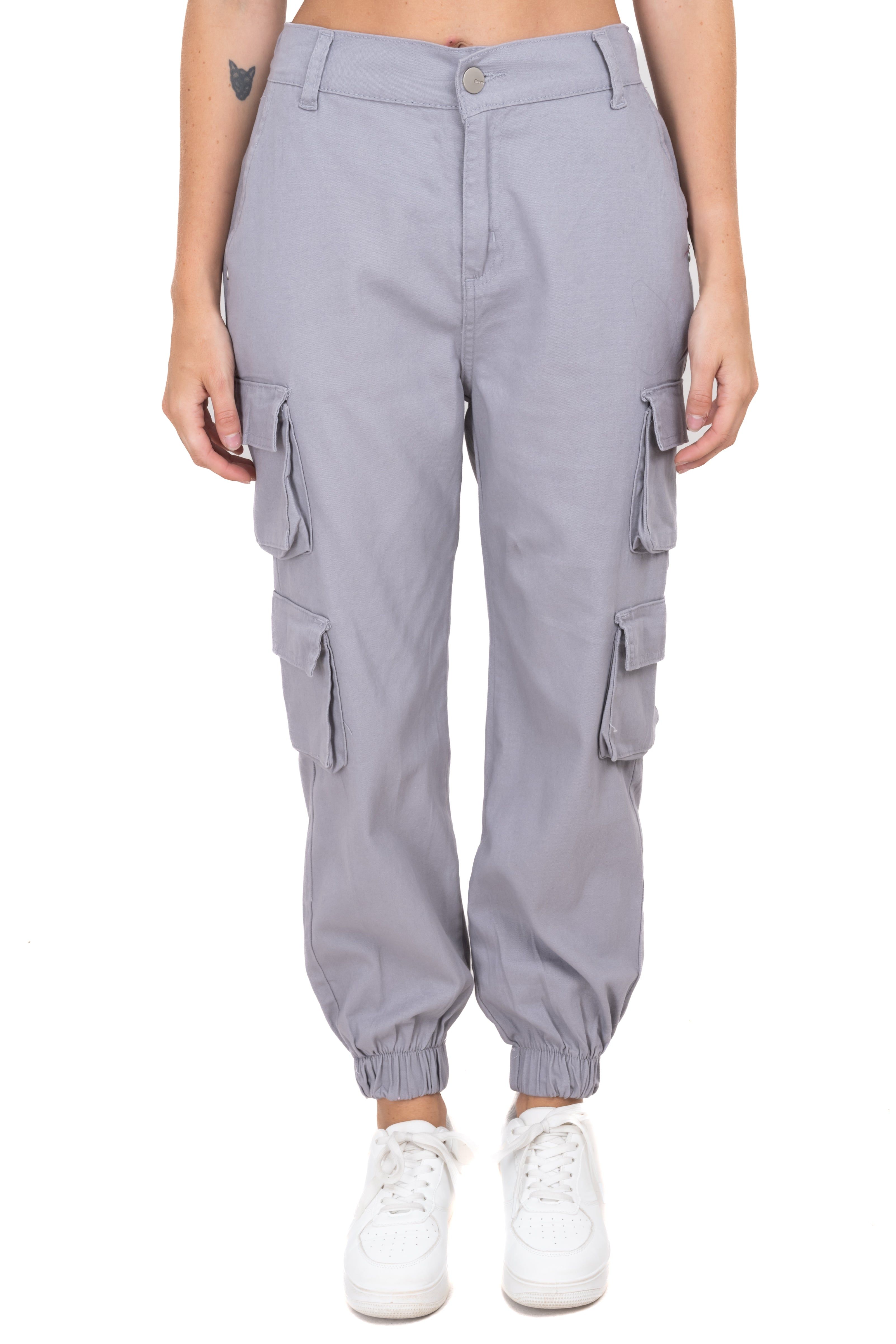 Jeans cargo monocolor sold by Shasa