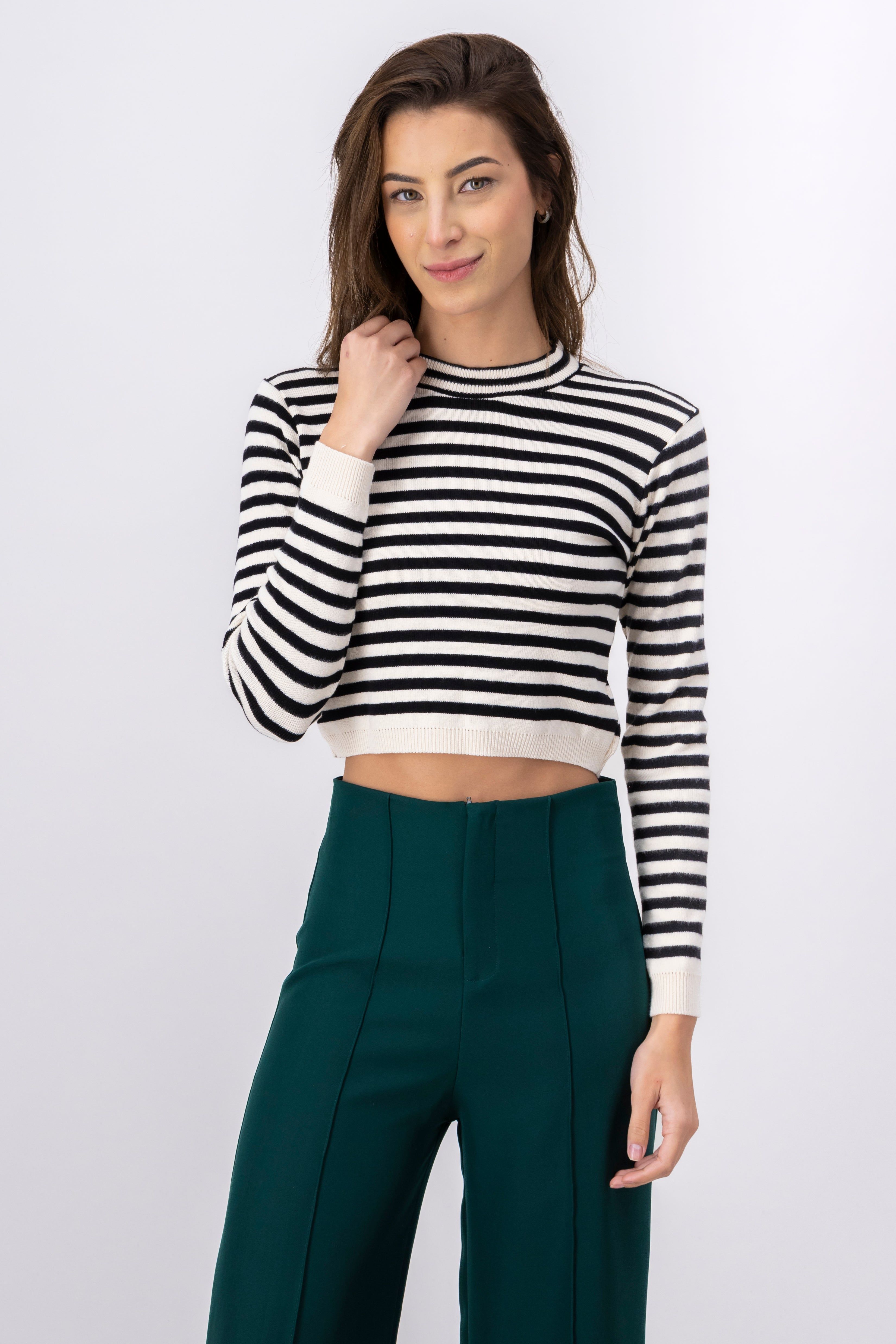 Sueter rayas cuello redondo sold by Shasa product image thumbnail 2