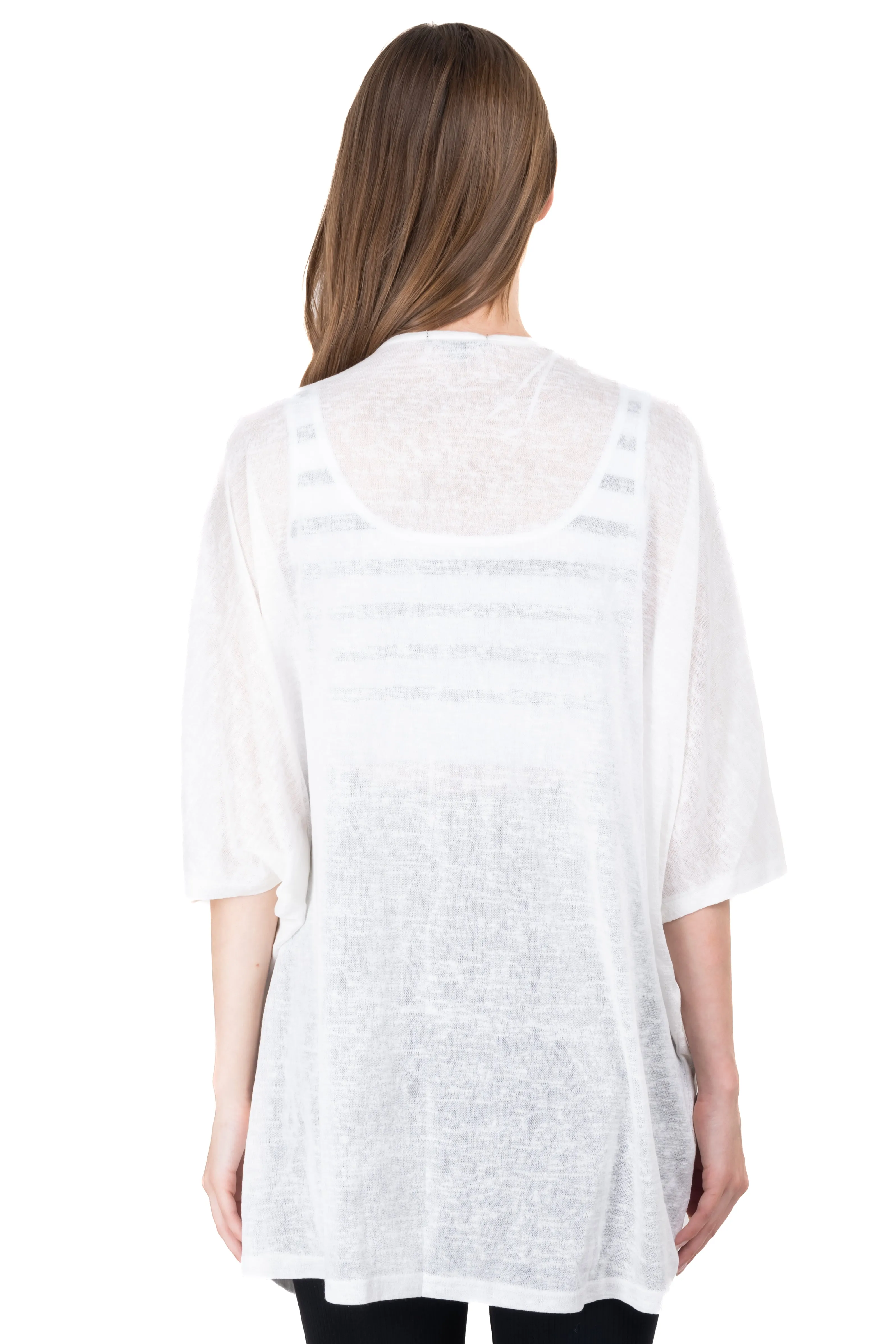 Cárdigan ligero jaspeado largo sold by Shasa product image thumbnail 4