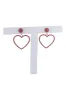 Aretes colgantes corazones brillos sold by Shasa