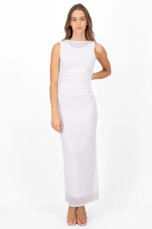Vestido de mesh liso sold by Shasa