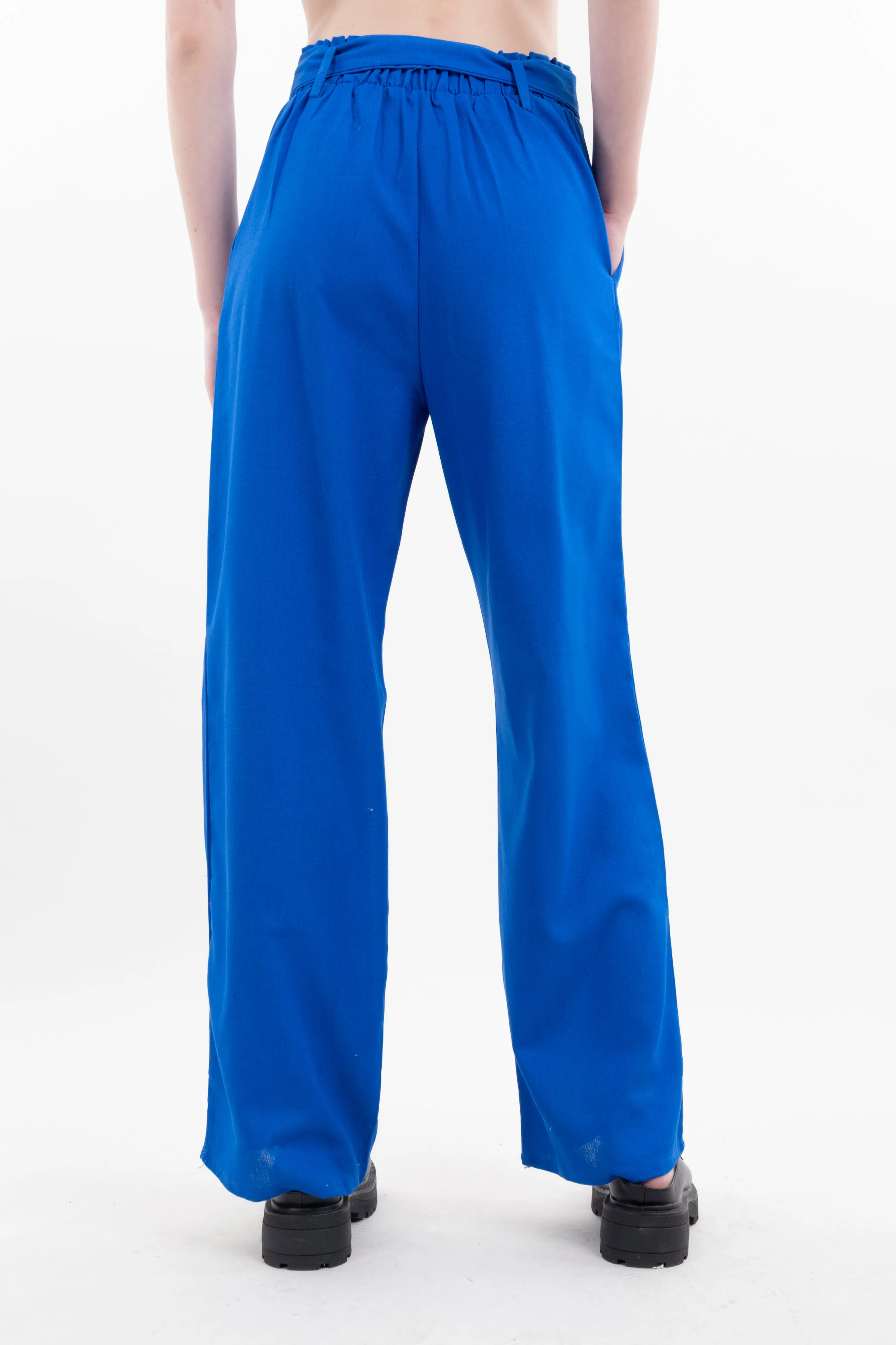 Pantalón straight leg cinturón sold by Shasa product image thumbnail 4