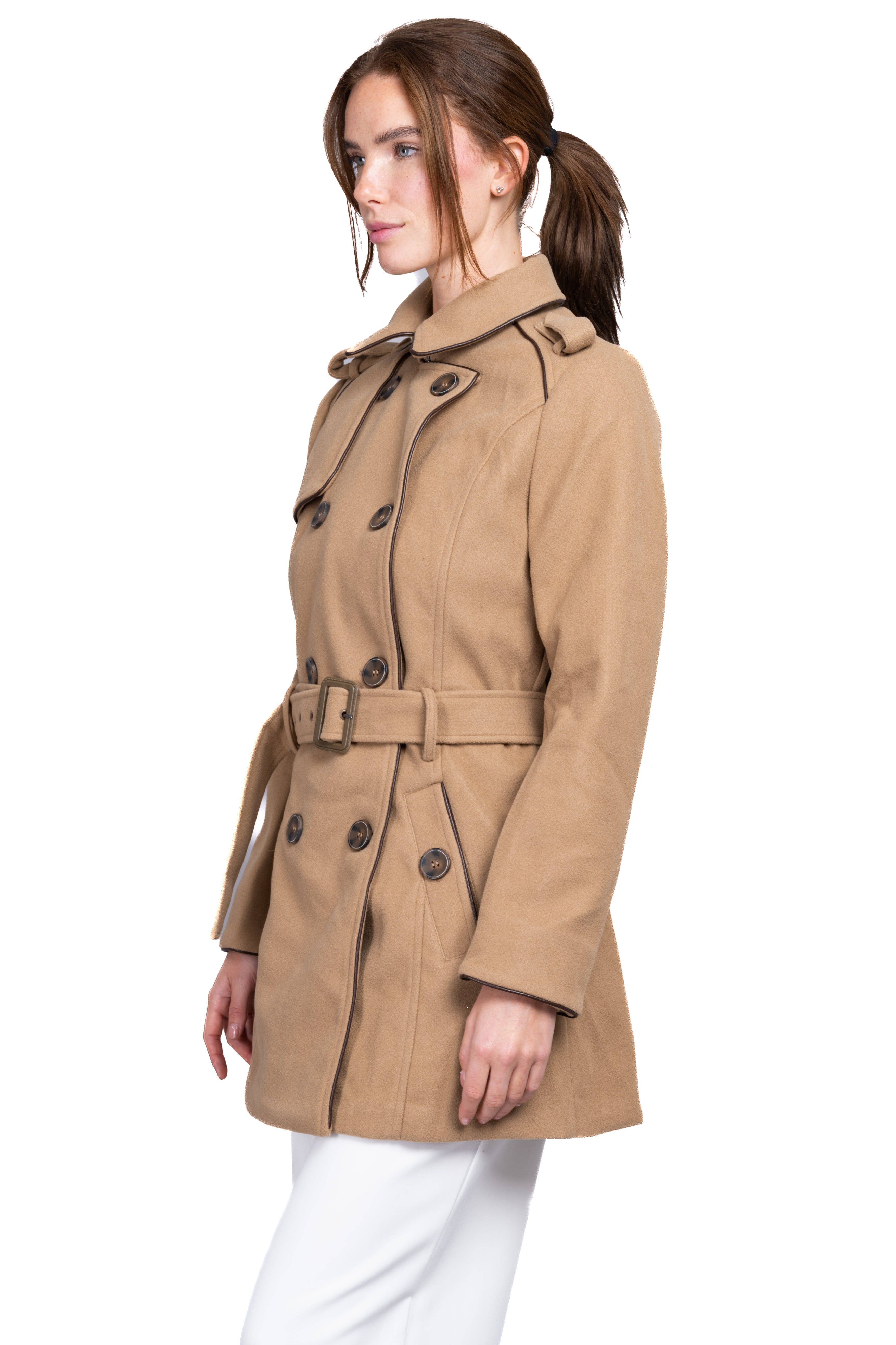 Gabardina botones cinturón sold by Shasa product image thumbnail 3