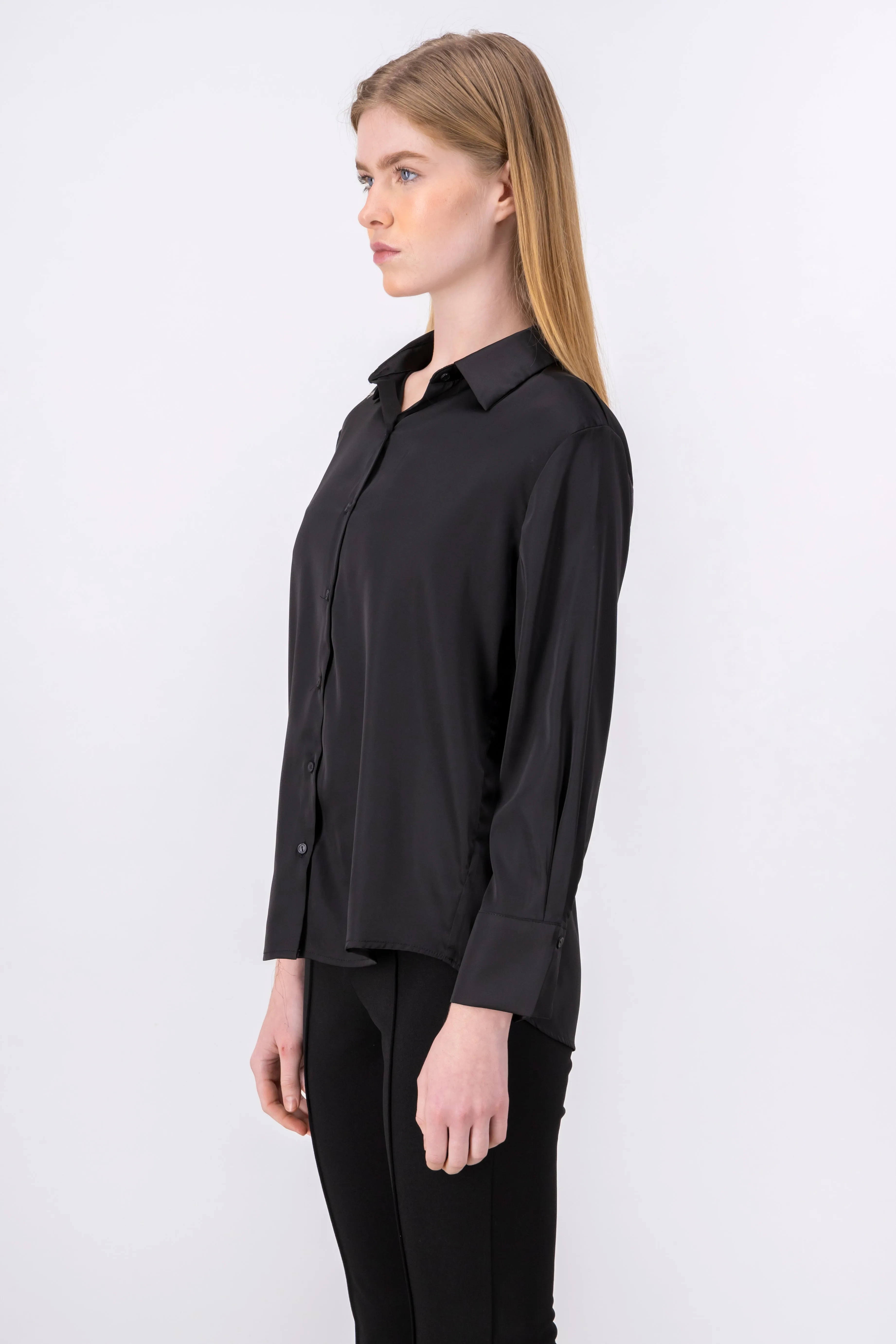 Camisa satinada manga larga sold by Shasa product image thumbnail 3