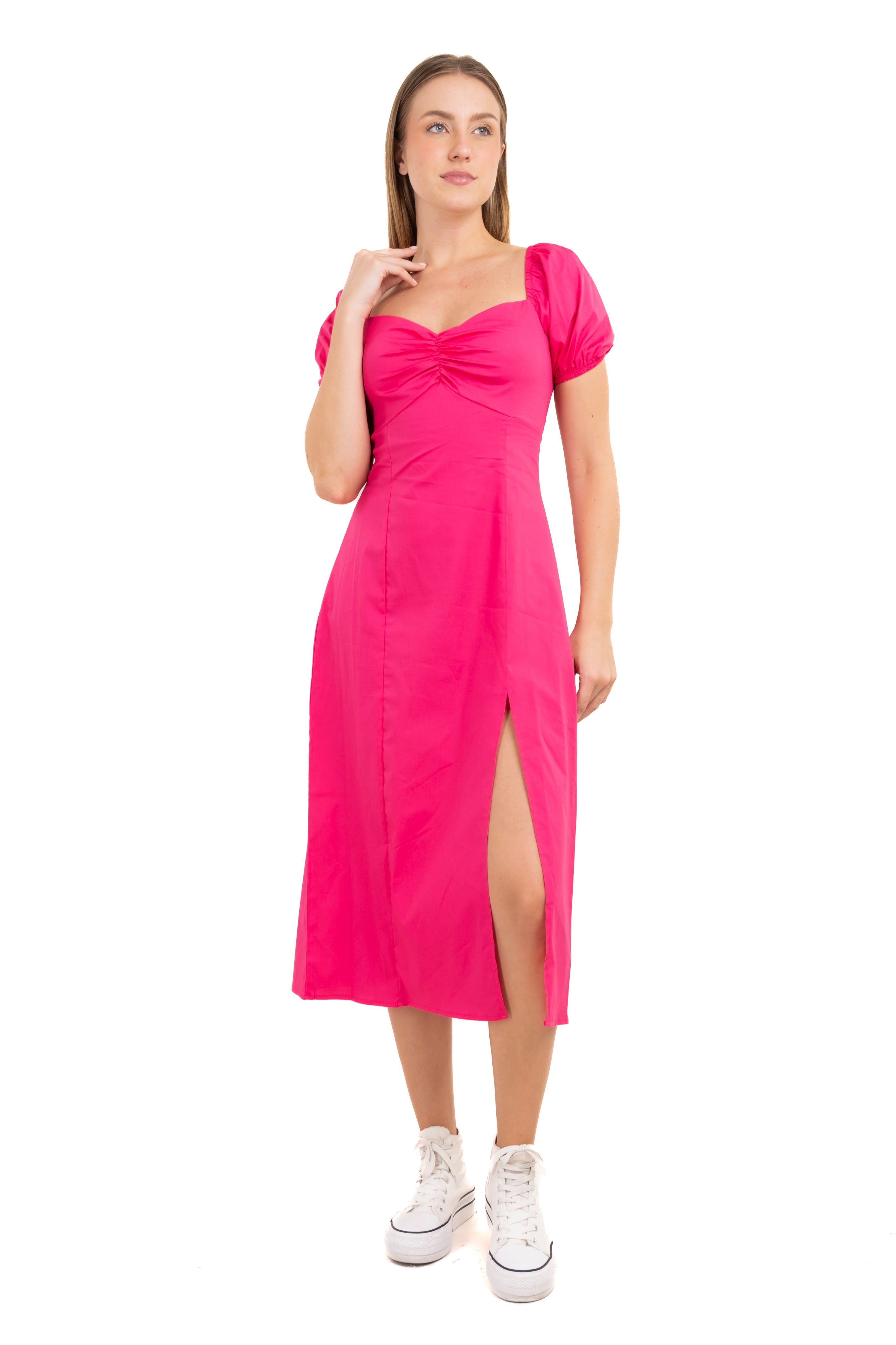 Vestido Midi Fruncido sold by Shasa product image thumbnail 2