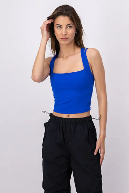 Crop Top Sin Mangas sold by Shasa