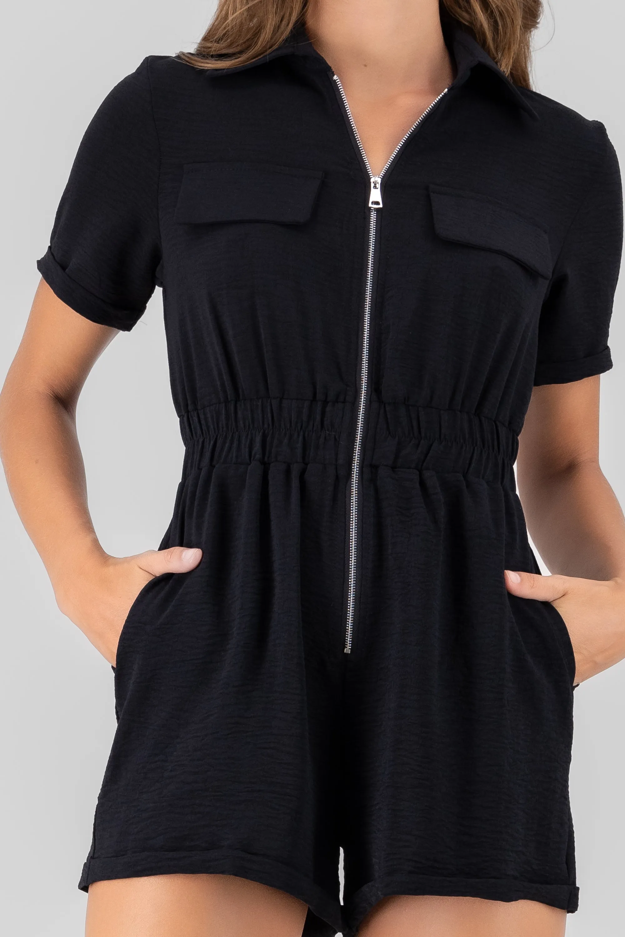 Romper liso corto y cierre sold by Shasa product image thumbnail 5