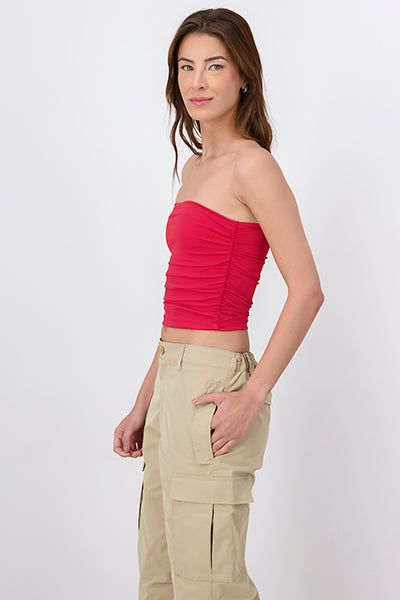 Top Tubo Strapless Drapeado sold by Shasa product image thumbnail 3