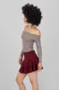 Top hombros descubiertos animal print sold by Shasa