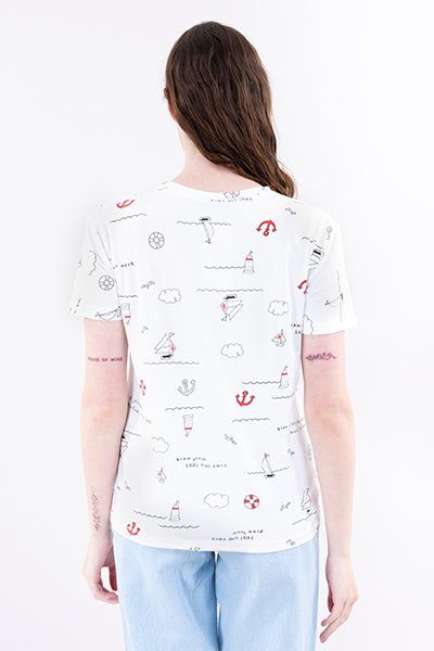 Playera manga corta estampado marinero sold by Shasa product image thumbnail 4