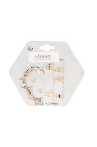 Set earcuff brillos sold by Shasa