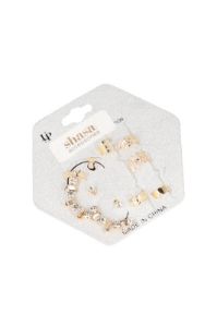 Set earcuff brillos sold by Shasa