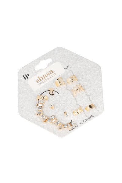 Set earcuff brillos sold by Shasa product image thumbnail 4
