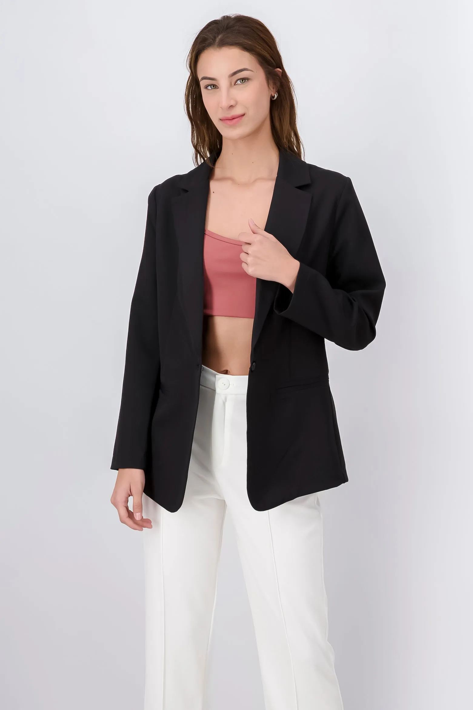 Saco liso solapa sold by Shasa