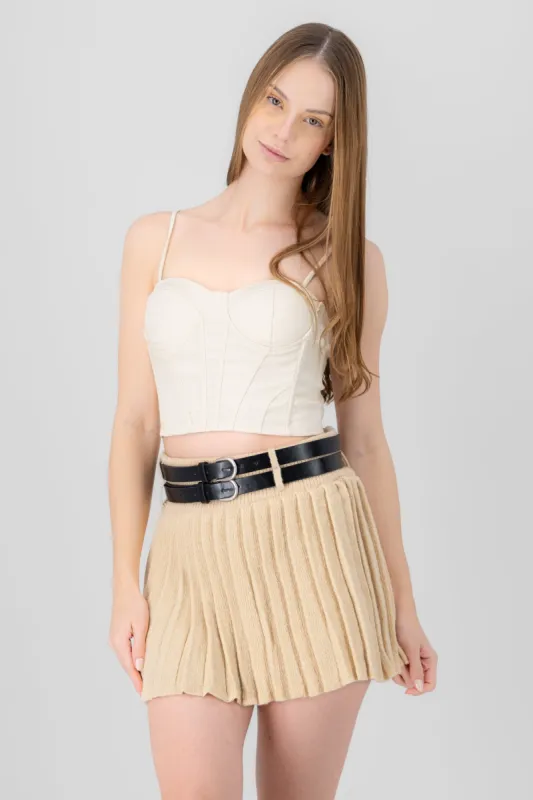 Top liso corset copas sold by Shasa