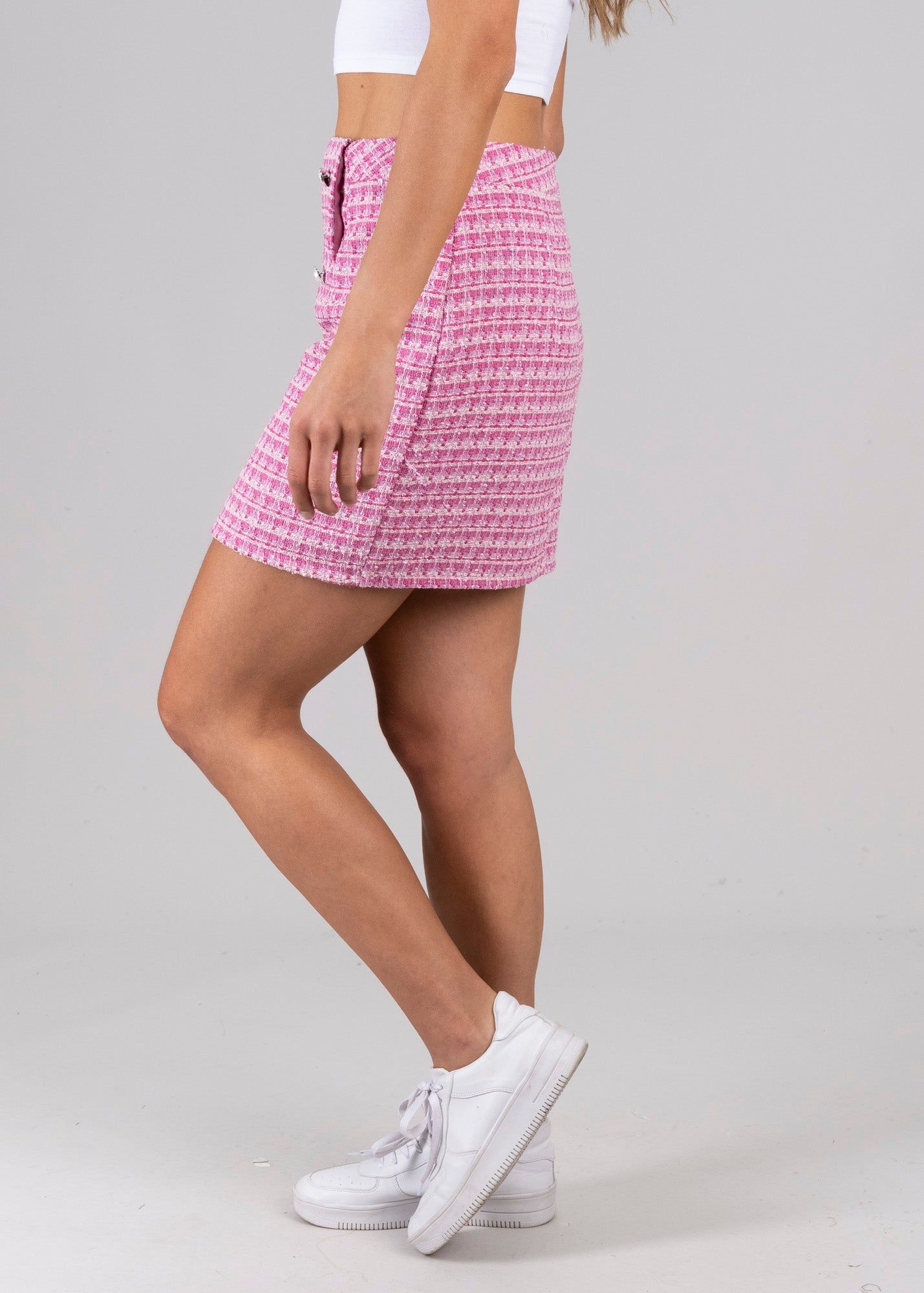 Mini falda tweed botones sold by Shasa product image thumbnail 3