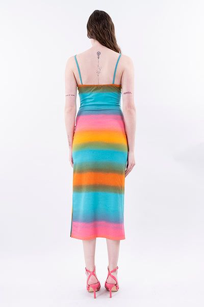 Vestido maxi tirantes multicolor sold by Shasa product image thumbnail 4