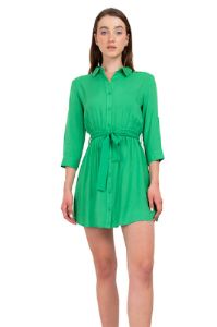 Vestido mini liso moño sold by Shasa