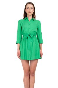 Vestido mini liso moño sold by Shasa