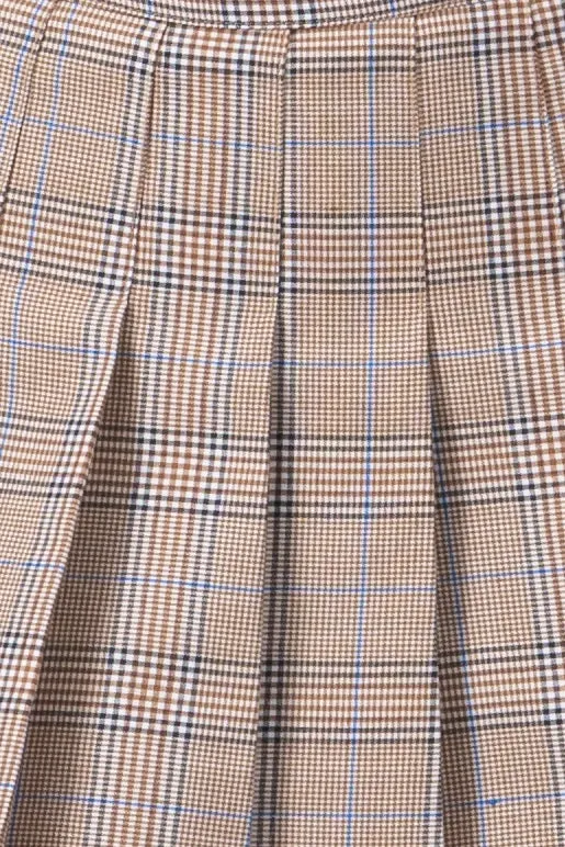 Falda mini plisada cuadros sold by Shasa product image thumbnail 3