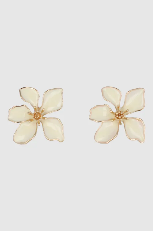 ARETES FLOR ESMALTE sold by Shasa